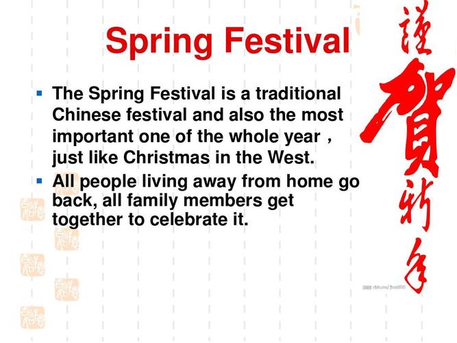 春节的习俗英文（ChineseNewYearTraditions）
